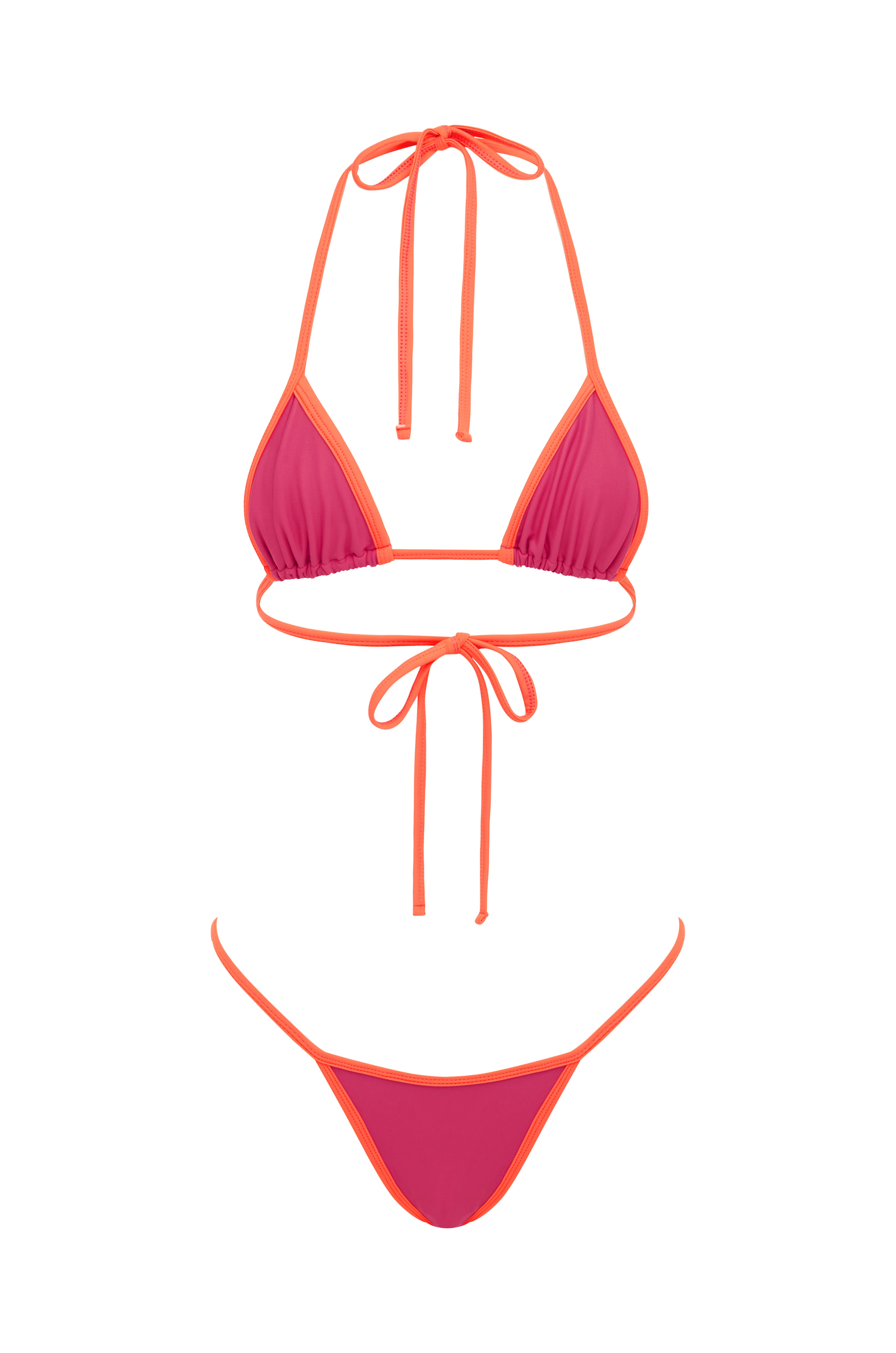 Signature Brazilian Bikini Bottoms Fuchsia